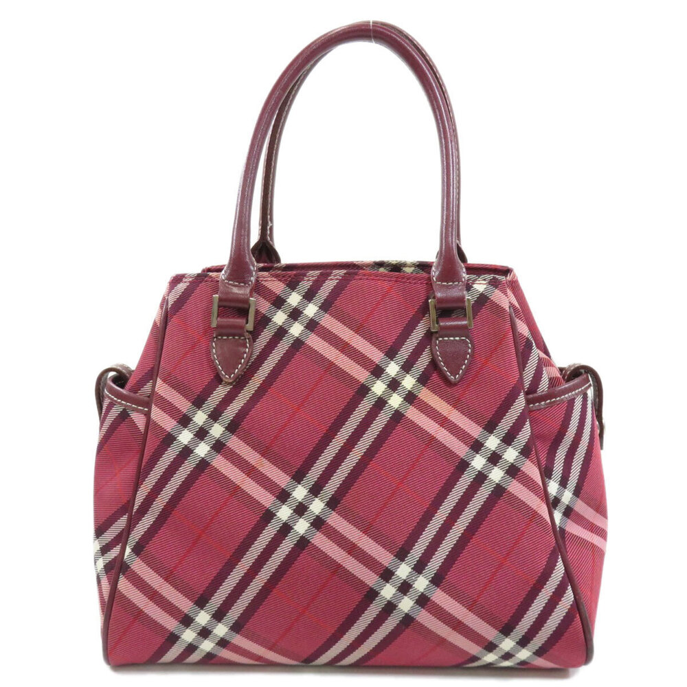 Burberry Handbag Check Canvas